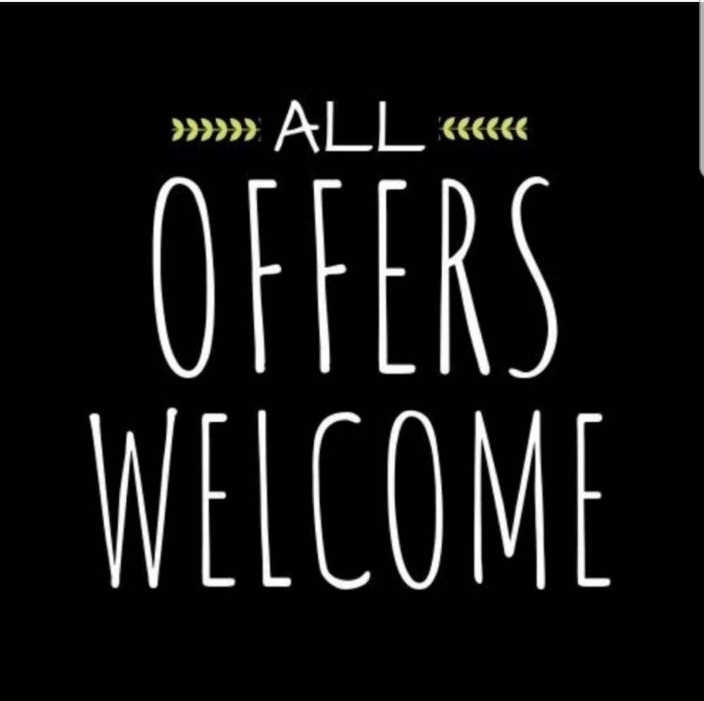 Reasonable Offers Welcome